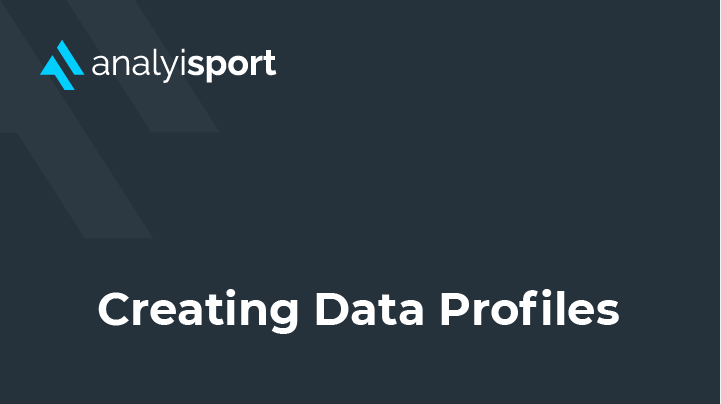 Creating Data Profiles