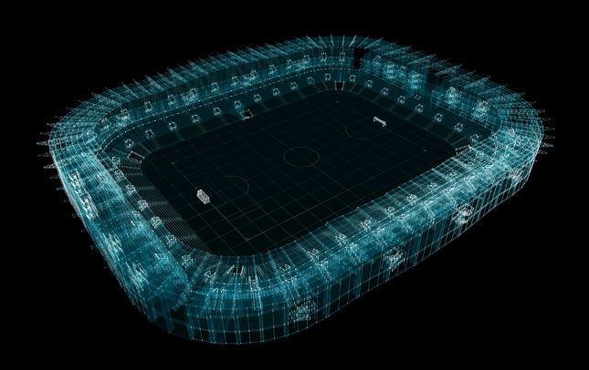 football stadium in Digital